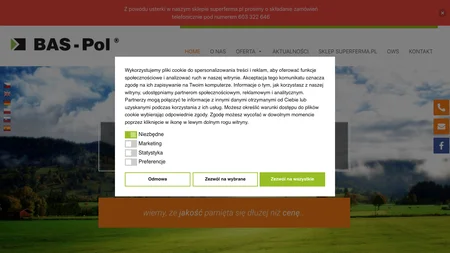 Przedsiębiorstwo Produkcyjno - Handlowo - Usługowe Bas - Pol sp. z o.o.